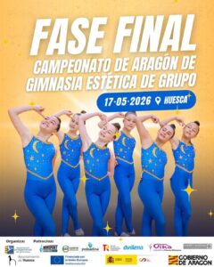 Cartel de Fase Final Campeonato de Aragón de GEG