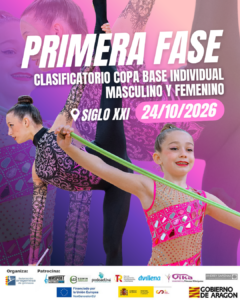 Cartel de Primera Fase Clasificatorio Copa Base Individual Femenino y Masculino